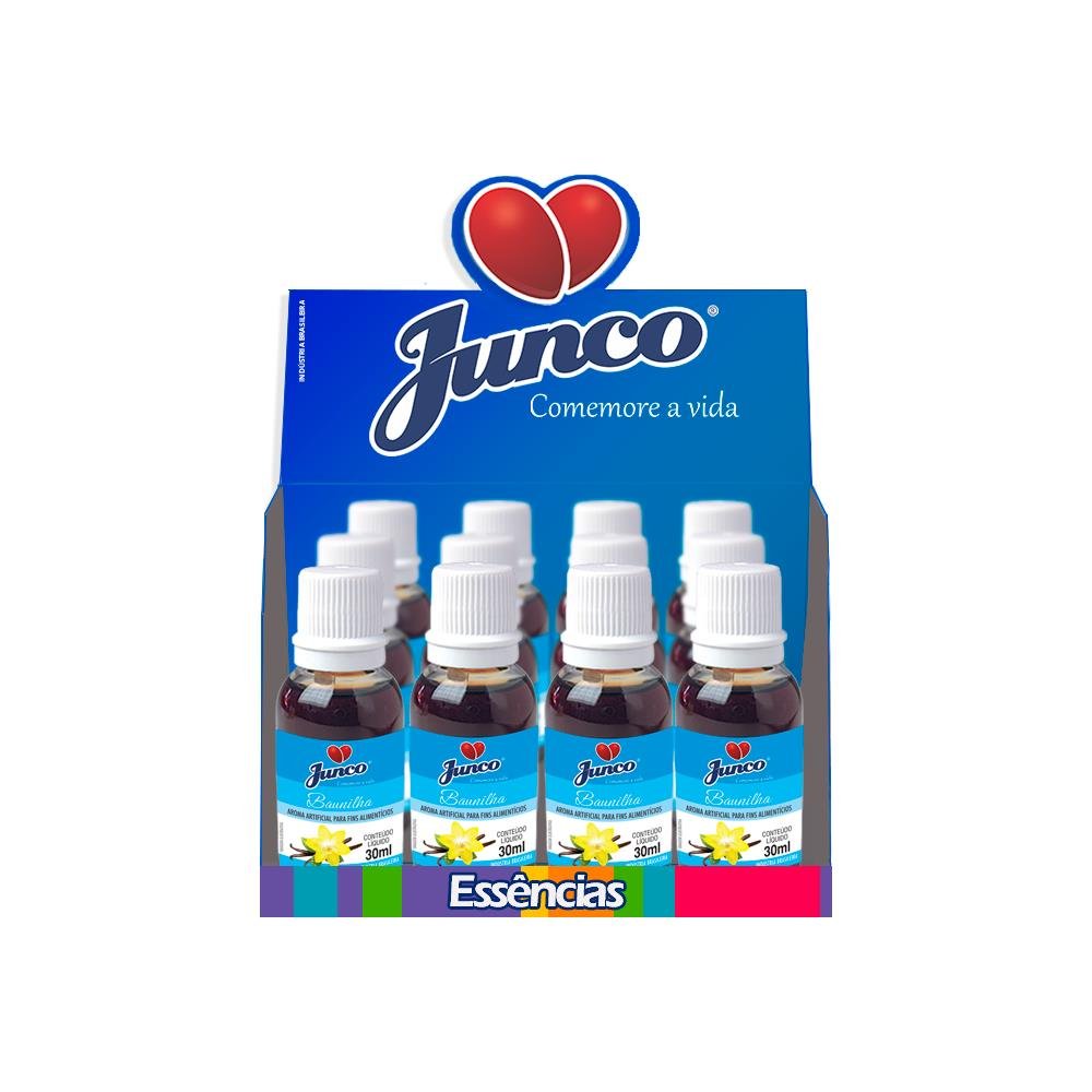 Essência Alimentícia sabor Baunilha Junco 30ml - Display