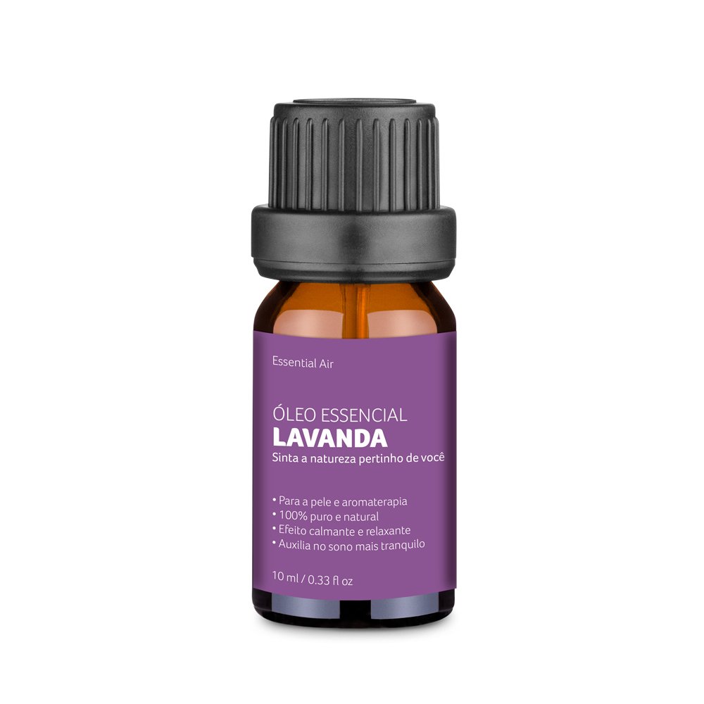 Óleo Essencial De Lavanda Anti-Estresse 10ML Multilaser Saude - HC122