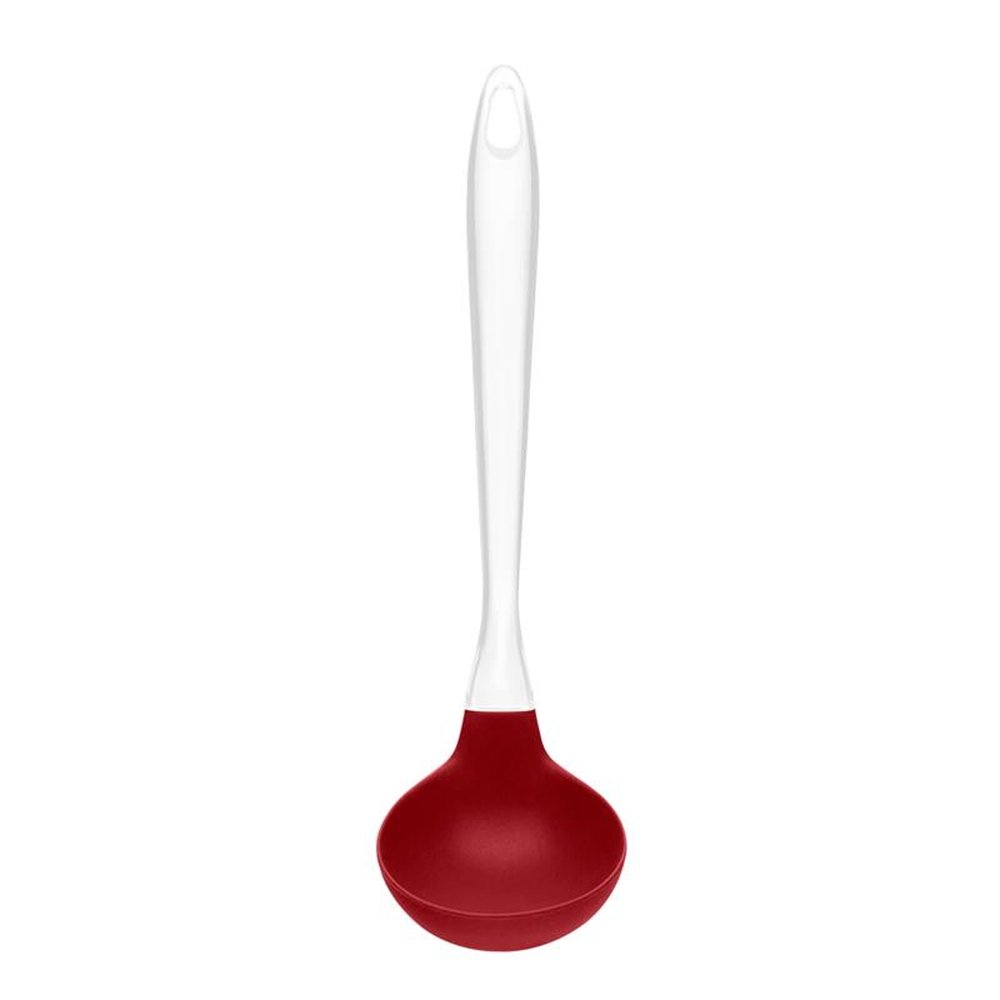 Concha De Silicone Cabo Acrílico Vermelha - UD034
