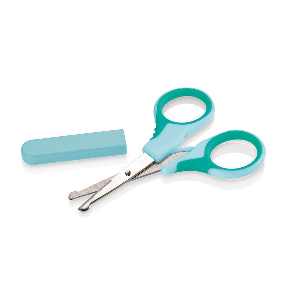 Tesoura para Unhas Azul Multikids Baby - BB152