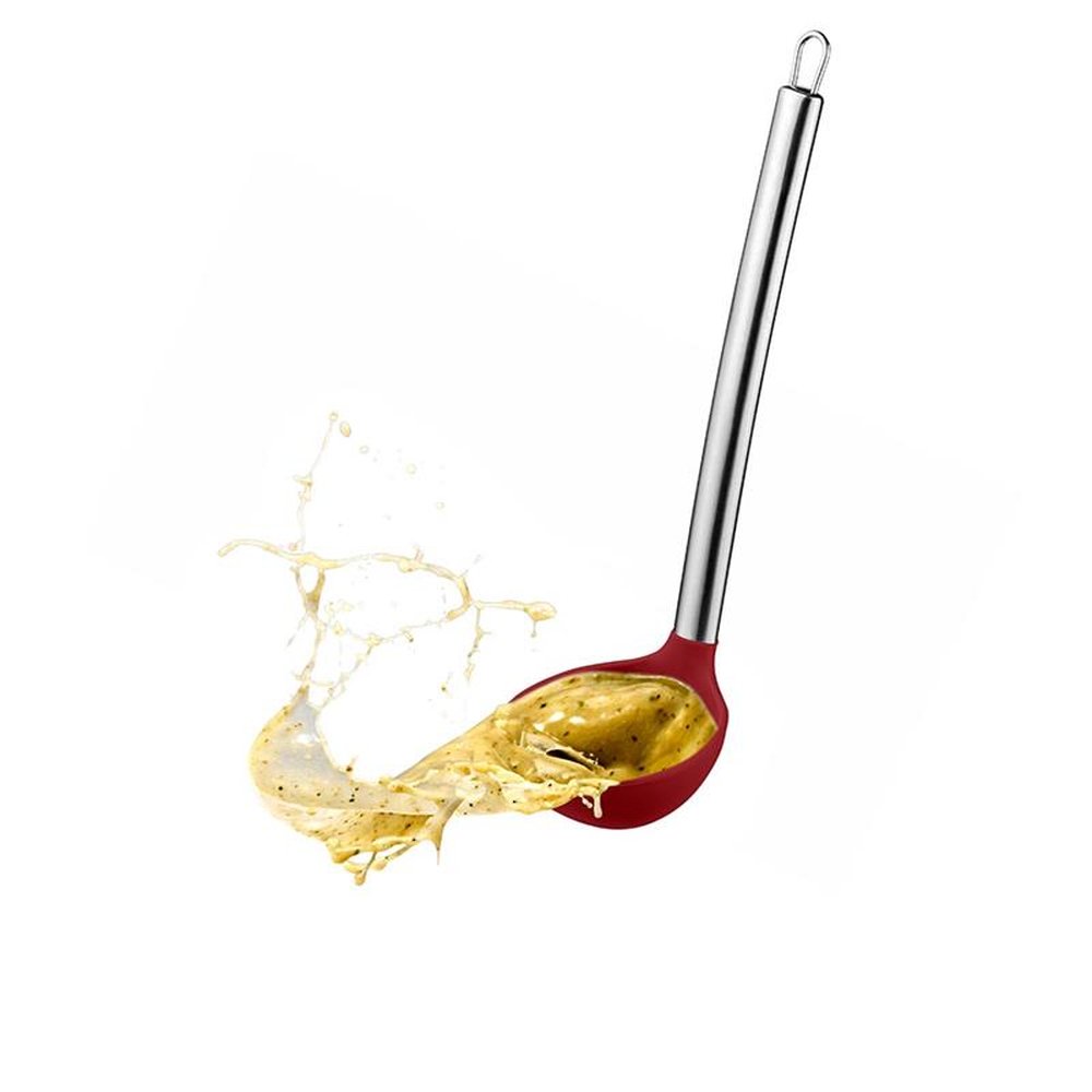 Concha de Silicone Cabo Inox Vermelha UP Home Multilaser - UD071