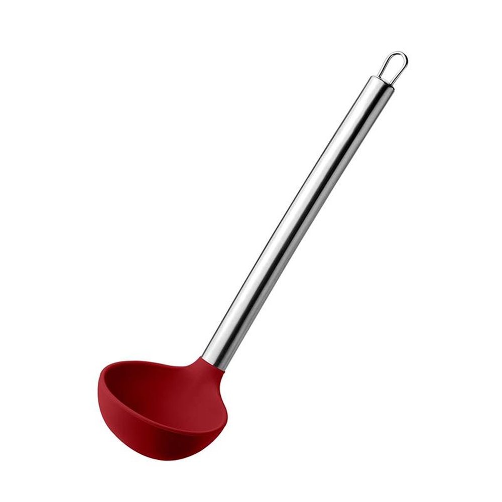 Concha de Silicone Cabo Inox Vermelha UP Home Multilaser - UD071