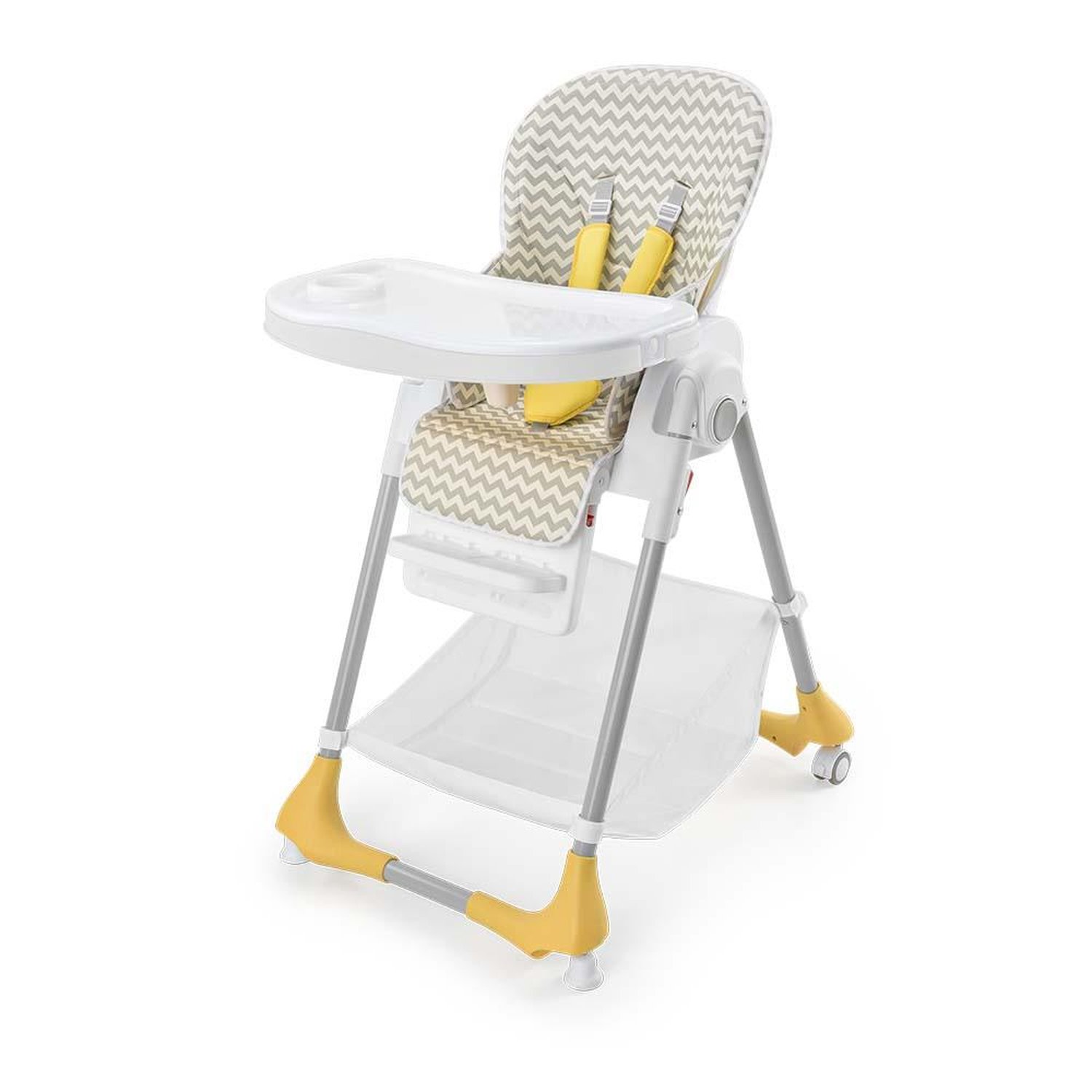 Cadeira Alta De Alimentação Até 15Kg Gourmet Amarelo Multikids Baby - BB606