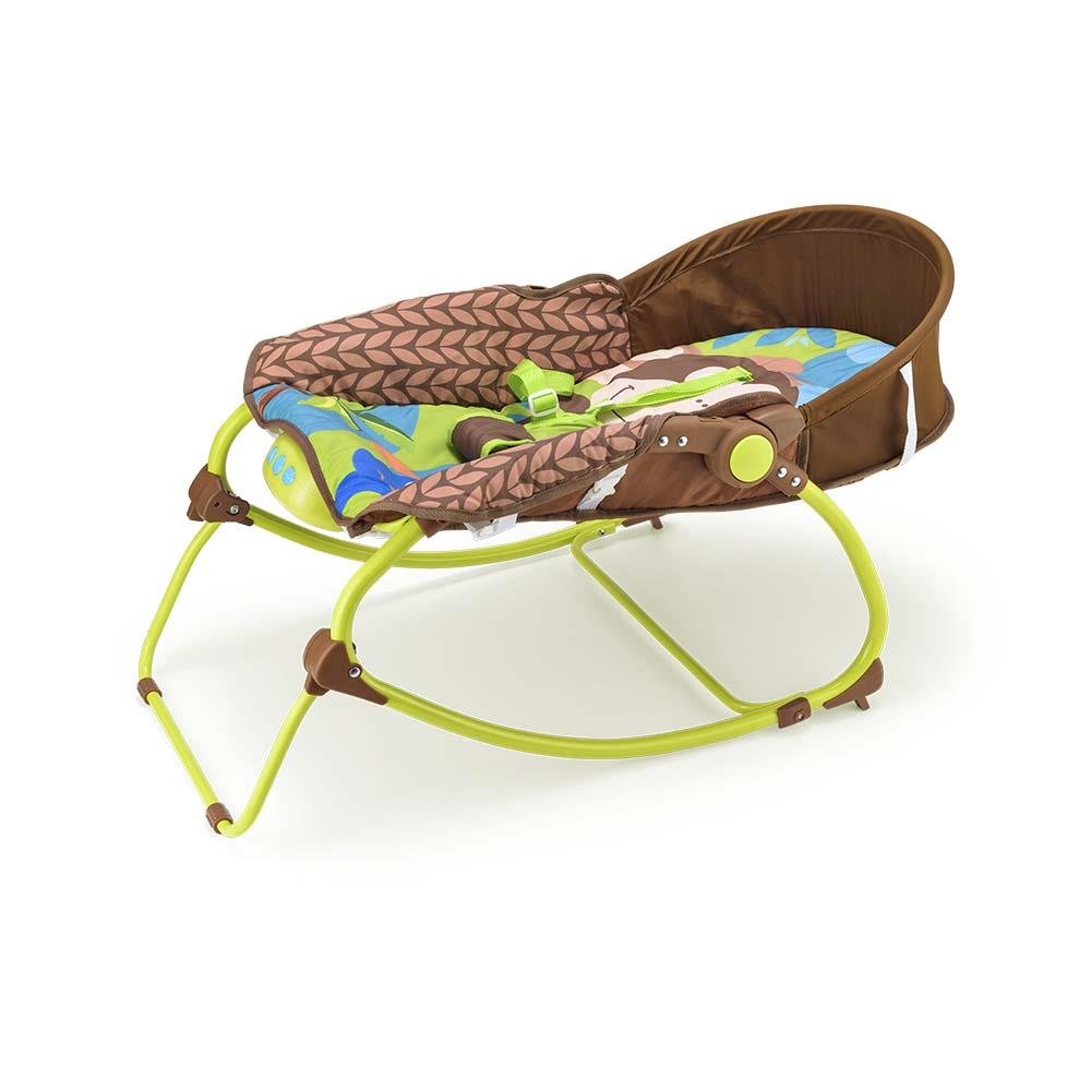 Cadeira De Balanço Para Bebês 0-20Kg Macaco Multikids Baby - BB365