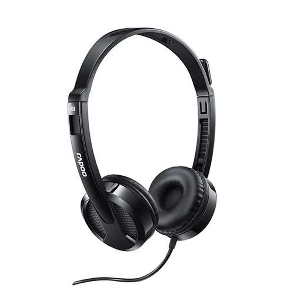 Headset Rapoo 3.5MM Preto H100 - RA019