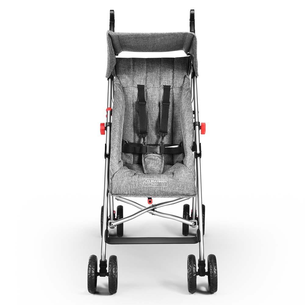 Carrinho Guarda-Chuva Pocket Cinza Multikids Baby - BB500