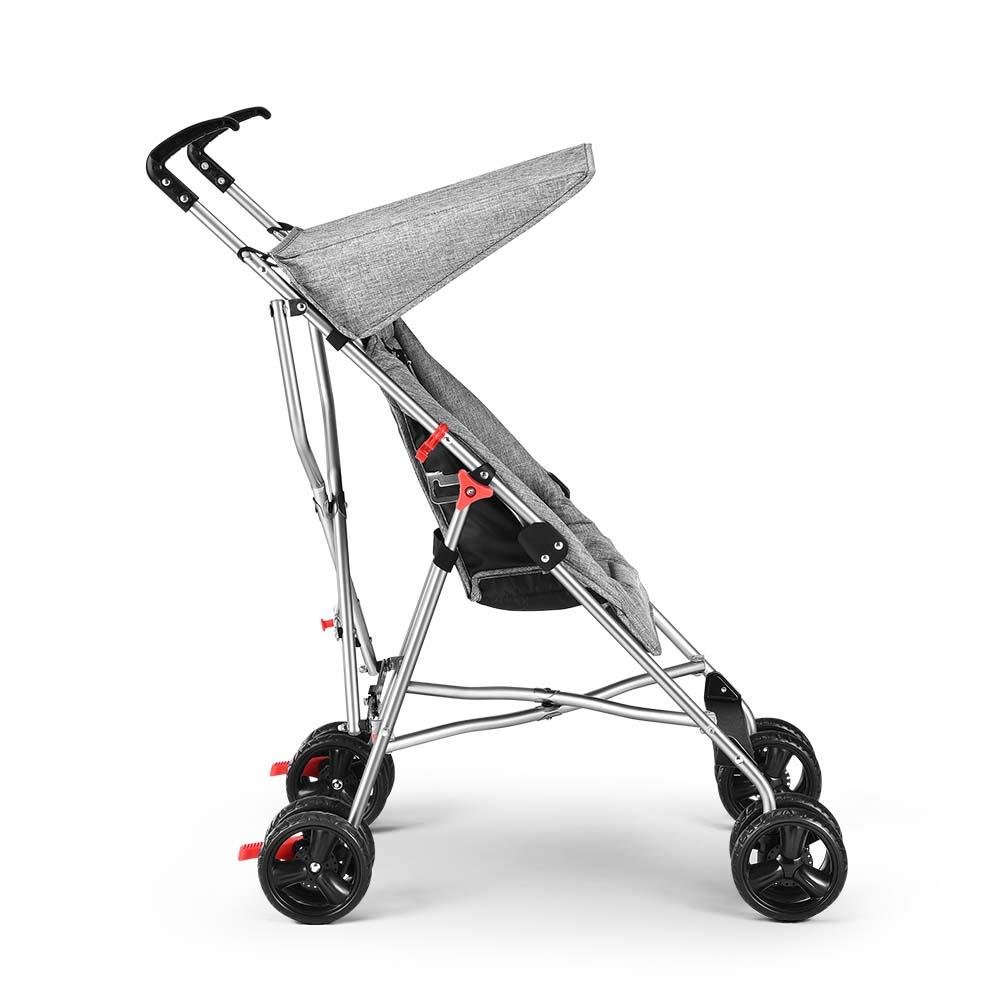 Carrinho Guarda-Chuva Pocket Cinza Multikids Baby - BB500