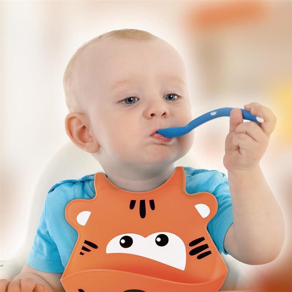 Babador De Silicone Silybib Leão Multikids Baby - BB042