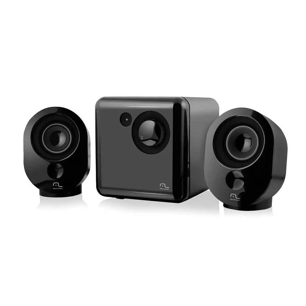 Caixa Aacustica Com Subwoofer 15w Rms Grafite Sp166 , Multilaser