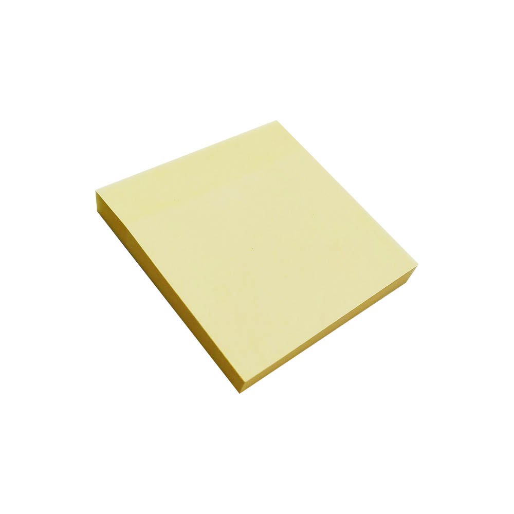 Bloco Adesivo 75x75mm Amarelo 100FL Keep - EI018