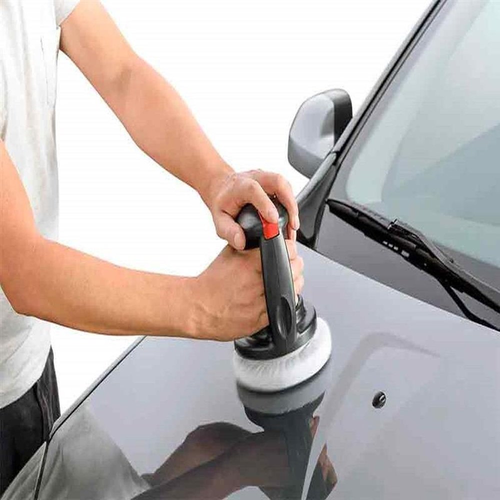 Politriz Orbital Automotiva com Conector 12V DC Base Estável de 6 Pol. e Cabo 3,8 Metros Preto Multilaser - AU605