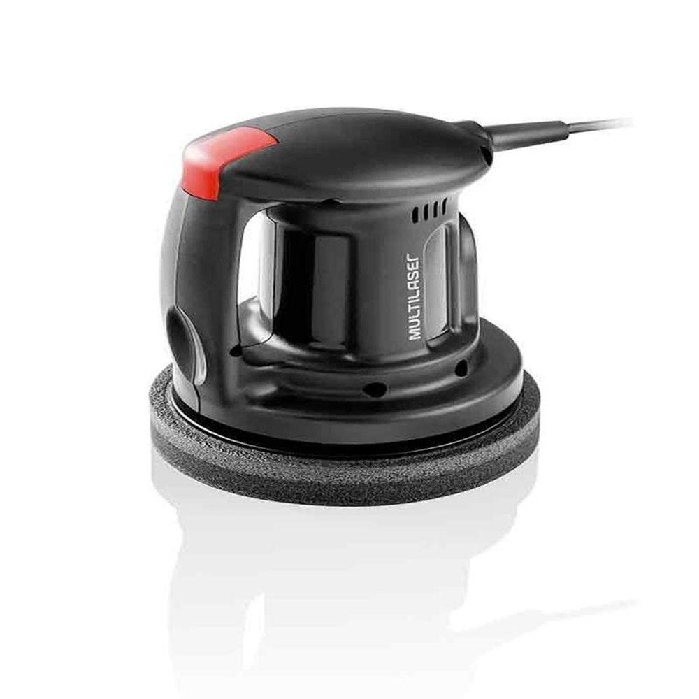 Politriz Orbital Automotiva com Conector 12V DC Base Estável de 6 Pol. e Cabo 3,8 Metros Preto Multilaser - AU605