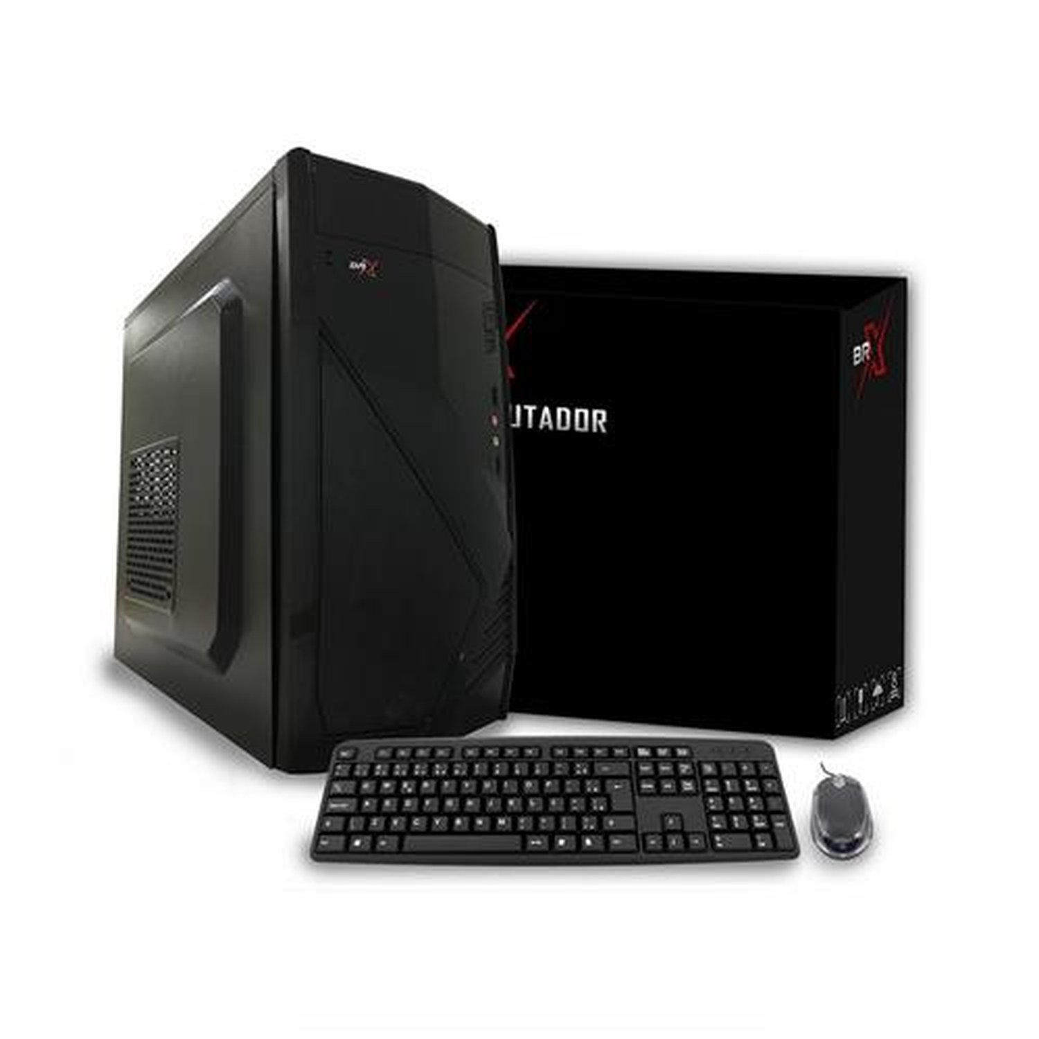 Computador PC Intel Core i5 4GB Ram SSD 120GB Linux + Teclado e Mouse - BRX