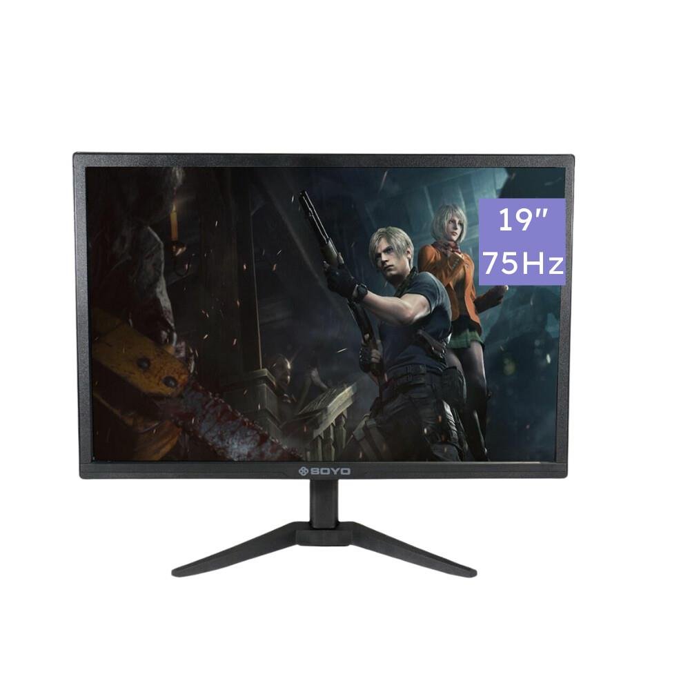 Monitor SOYO, 19" Polegadas, Widescreen 1440x900, com Conexão HDMI e VGA, SM190