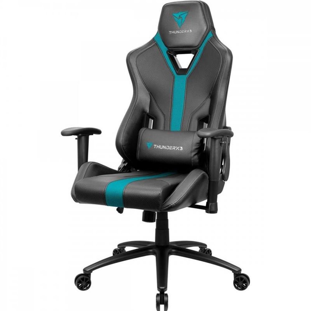 Cadeira Gamer Yc3 Preta/Ciano ThunderX3