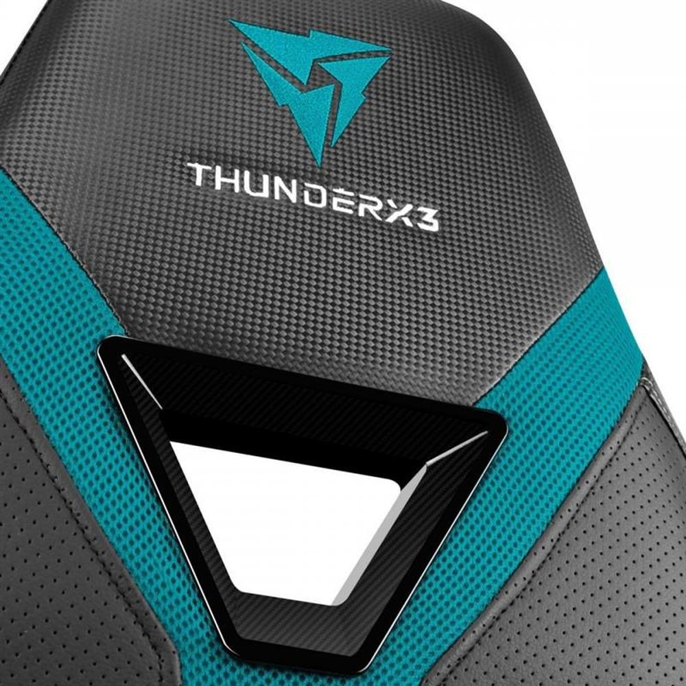 Cadeira Gamer Yc3 Preta/Ciano ThunderX3