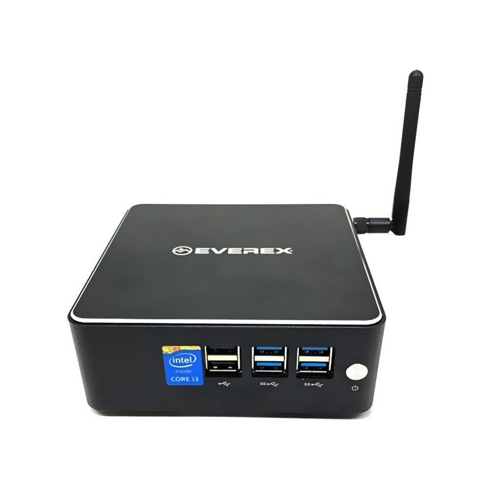 Mini PC NUC Intel Core i3, 8GB , 480 SSD e Windows 10 - Everex