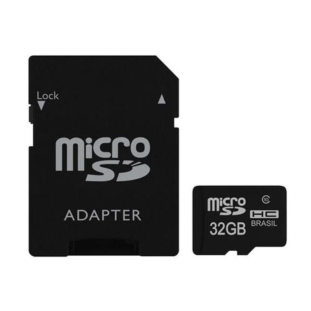 Cartão de Memória MicroSD 32GB com Adaptador | GT