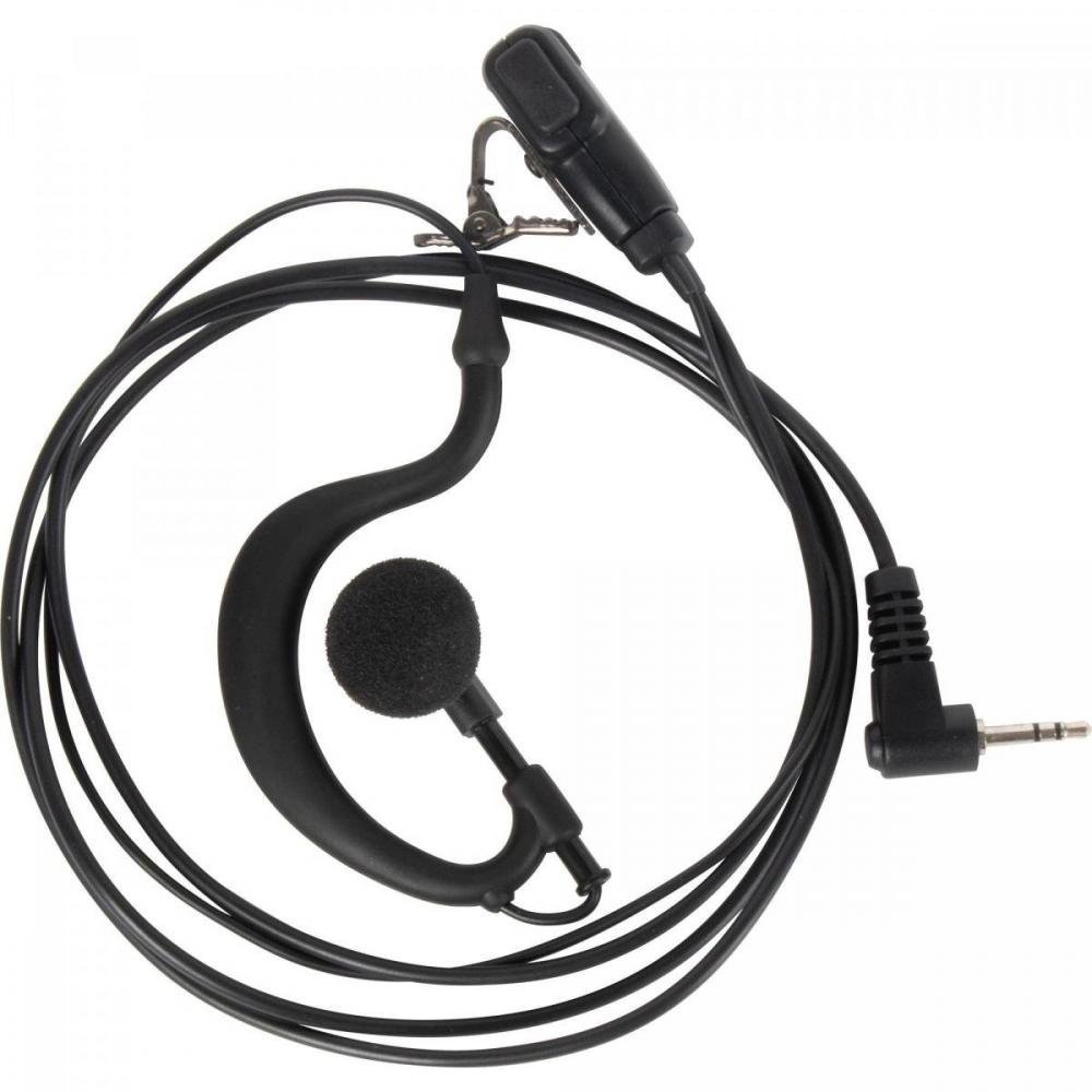 Fone para Rádio Comunicador com Ptt Preto Mt01 Genérico