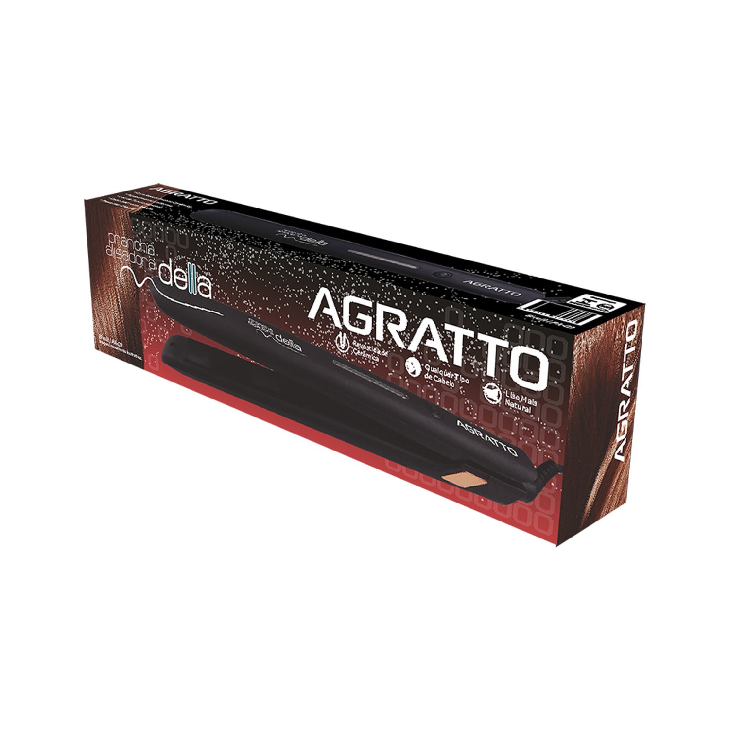Prancha Alisadora Della Pa03 Bivolt Agratto