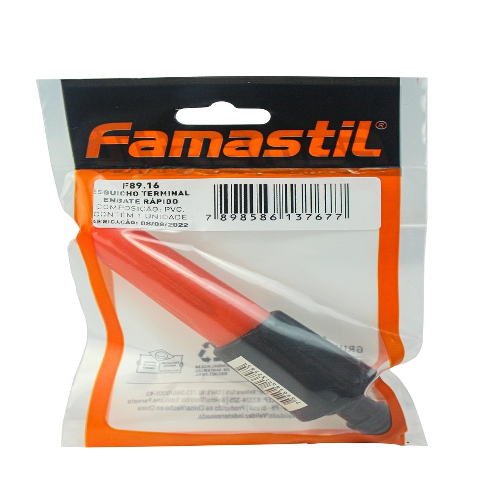 Esguicho Famastil com Engate Rápido Flow Pack