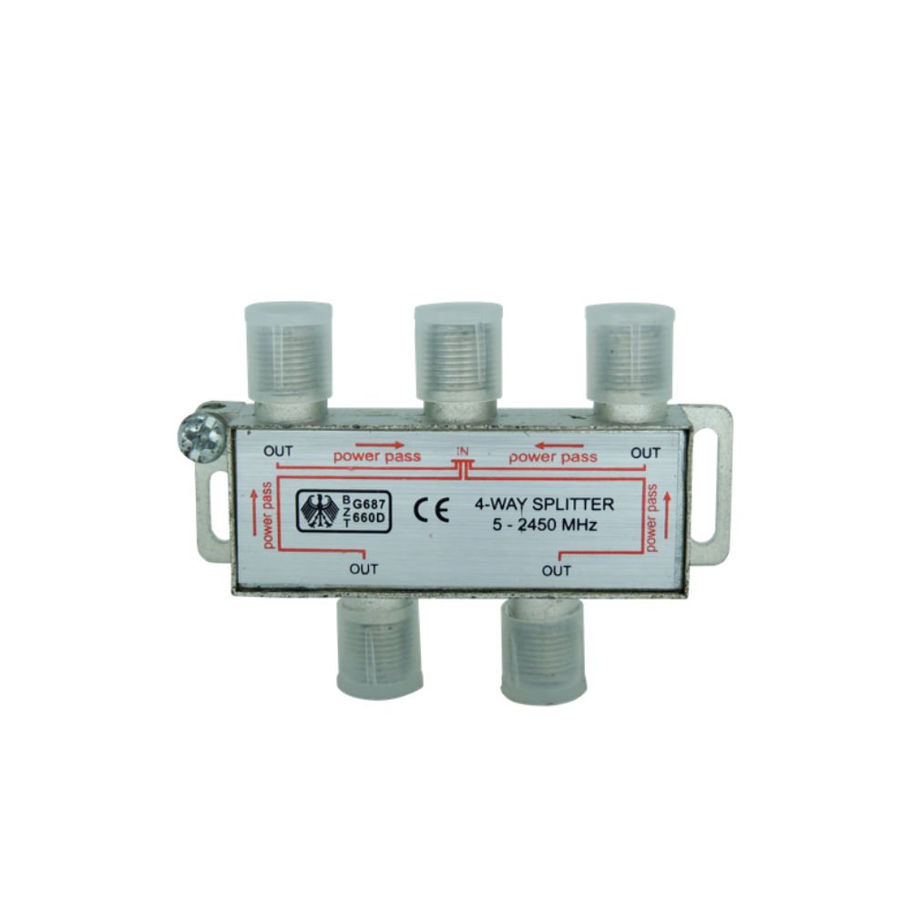 divisor alta 5 2450mhz 4 saidas pacote 1unidade