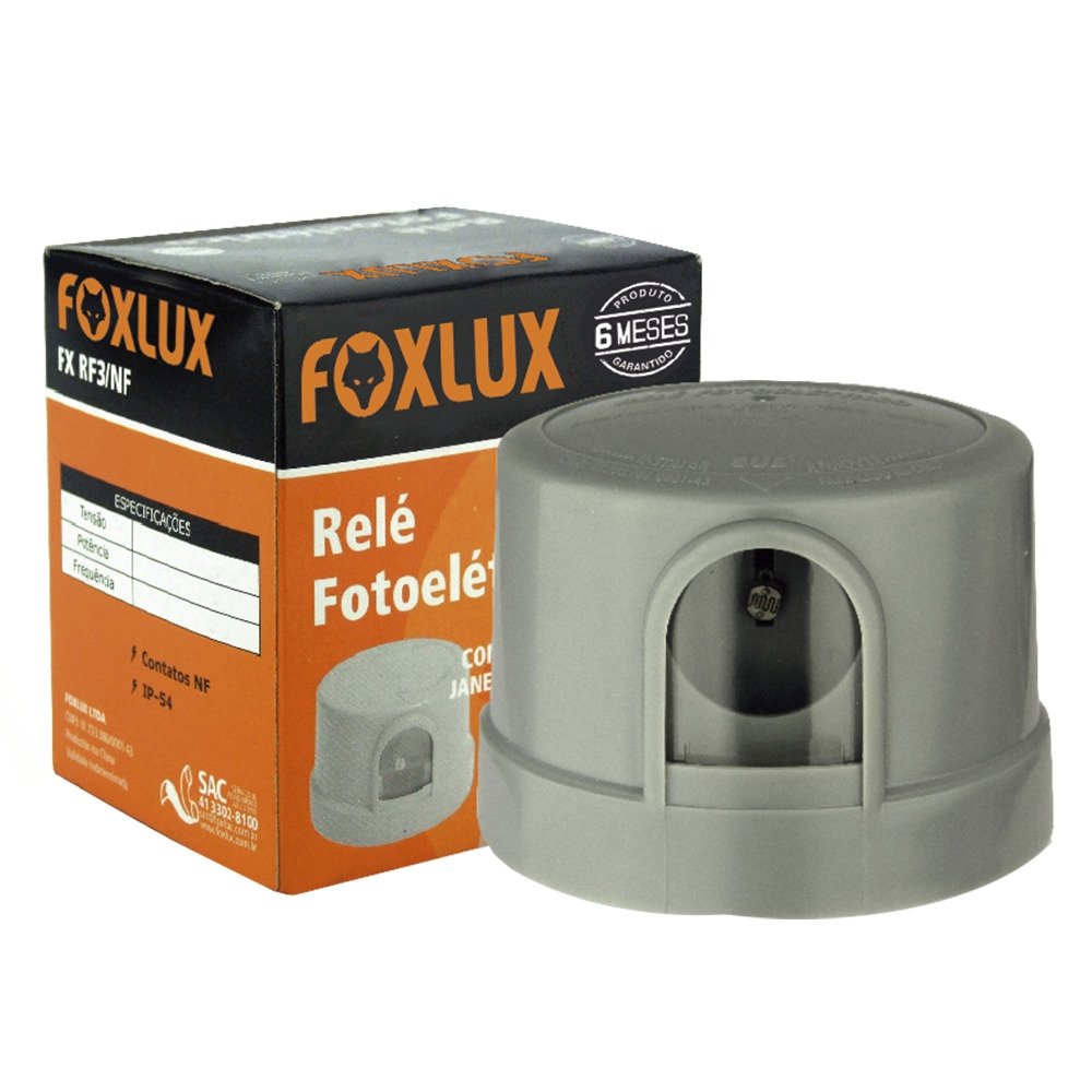Rele Foto Eletrico Cz220/1200W Foxlux