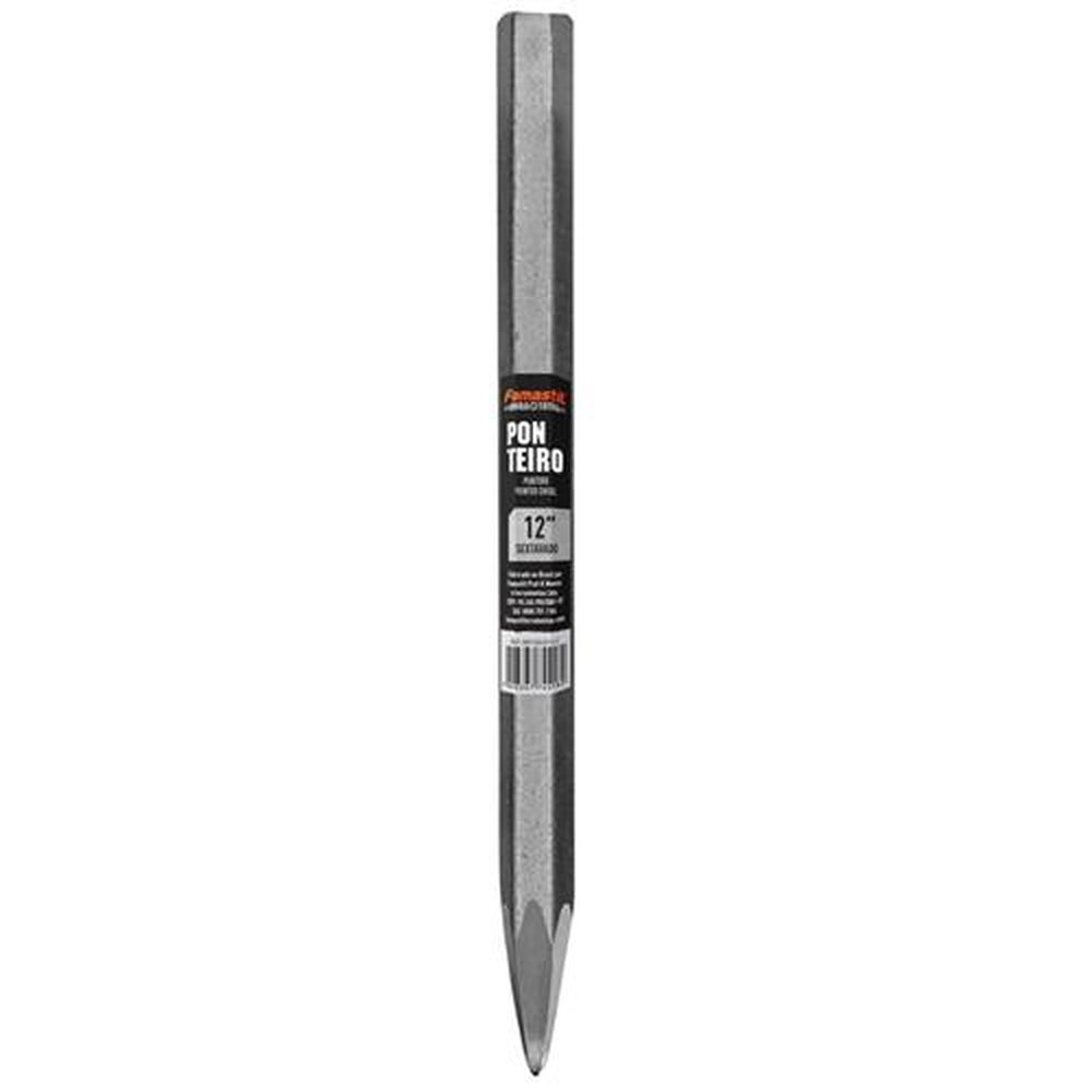 ponteiro aco sextavado 34x10"