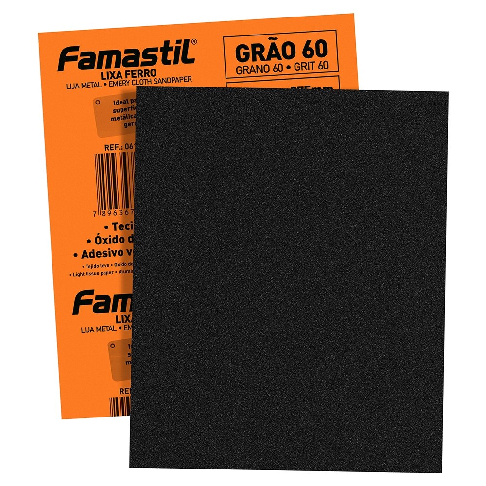 lixa para ferro 225 x 275 x grao 100 pacote com 50un