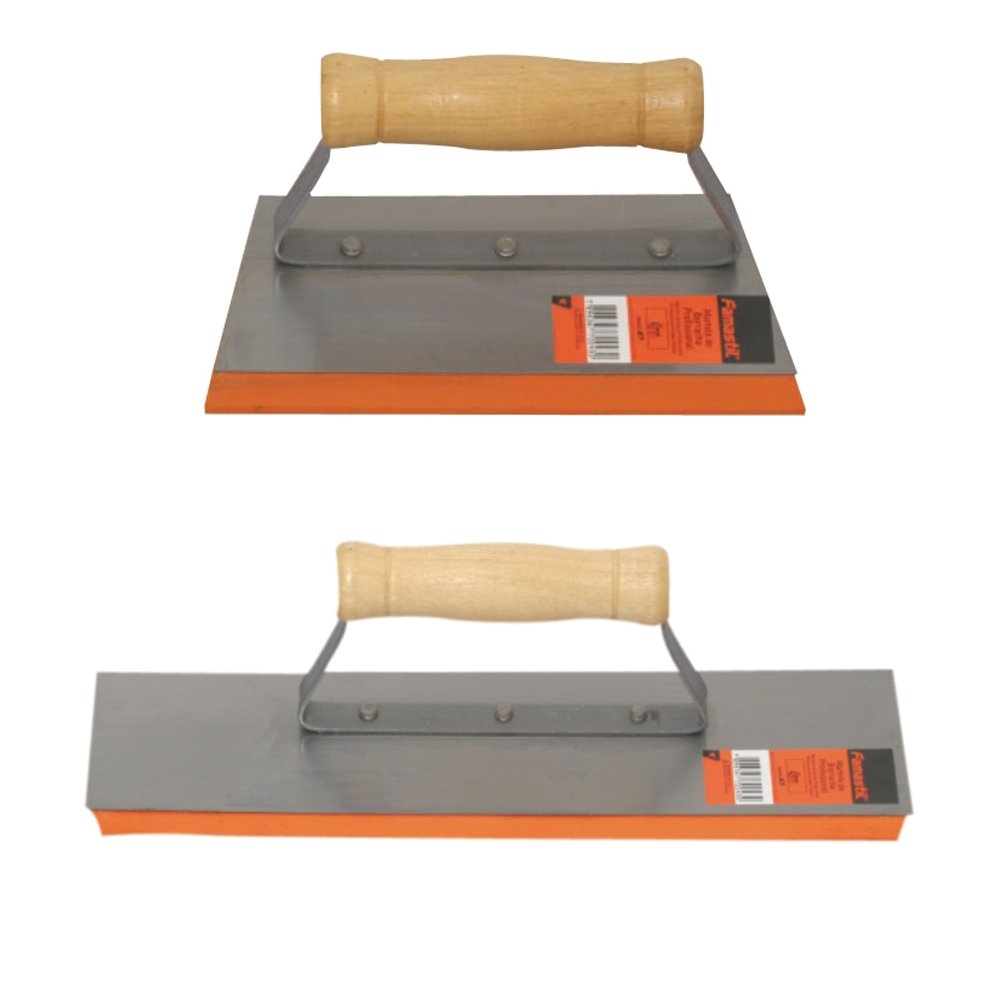 Desempenadeira Aço Para Rejunte 18,5x9,5cm