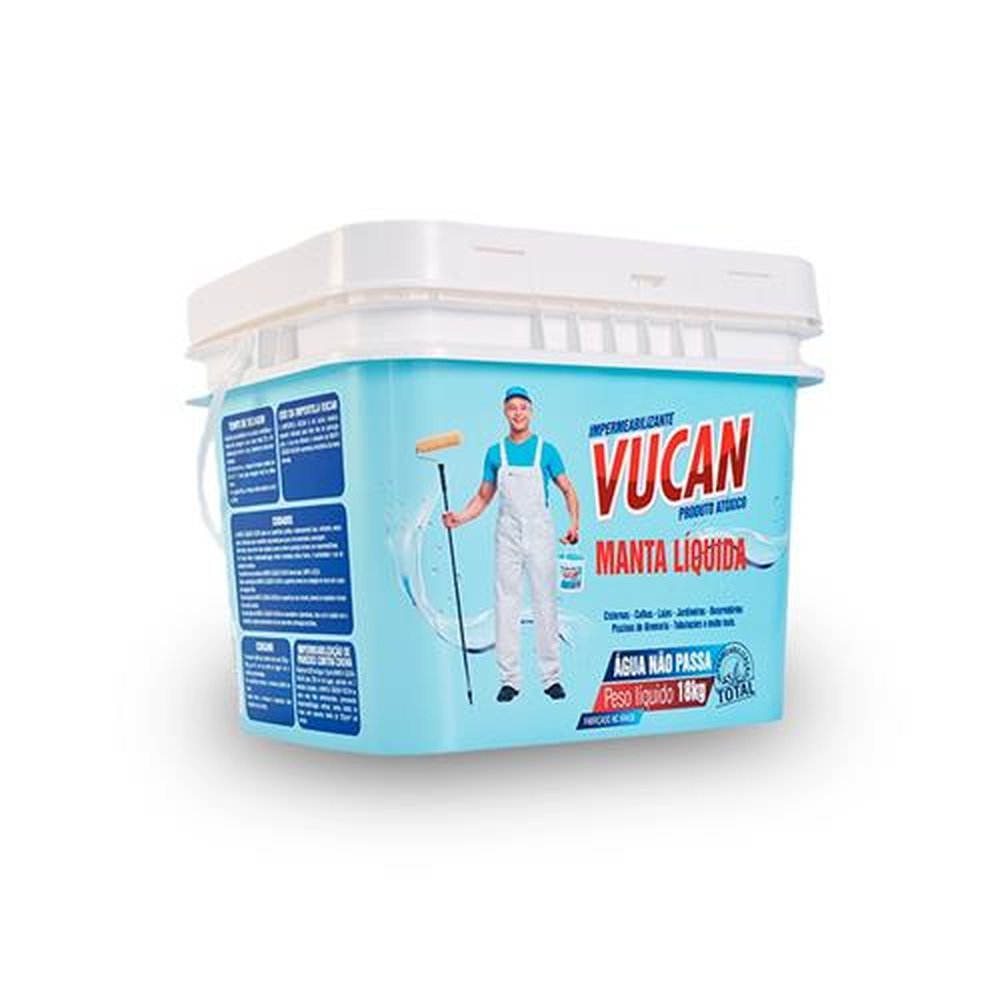 Impermeabilizante Vucan Branco 18 kg