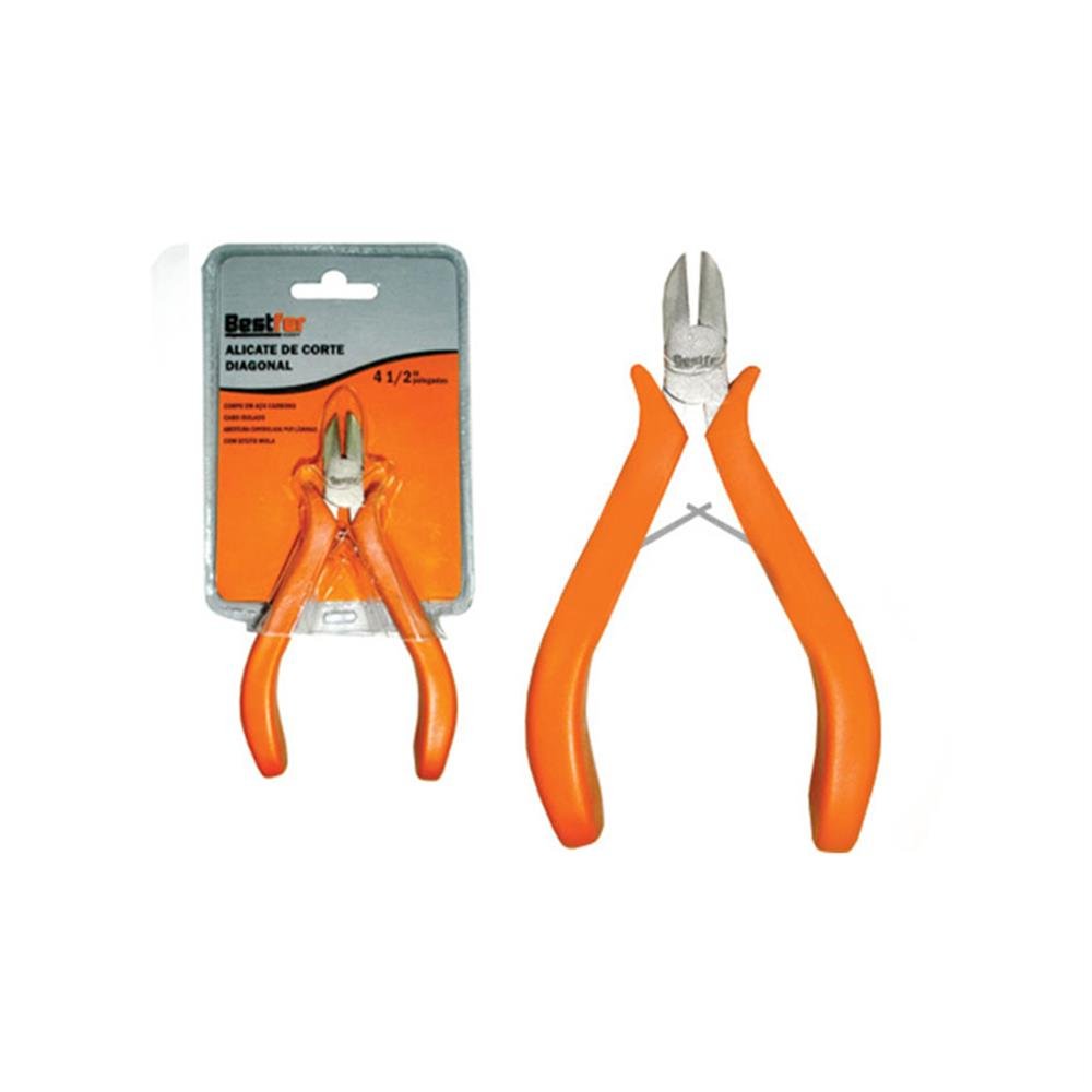 Alicate Corte Diagonal 4 1/2"Mini Bestfer