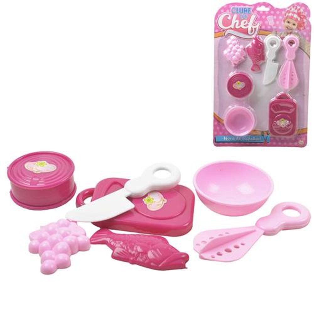 Kit Cozinha Infantil 7 Peças