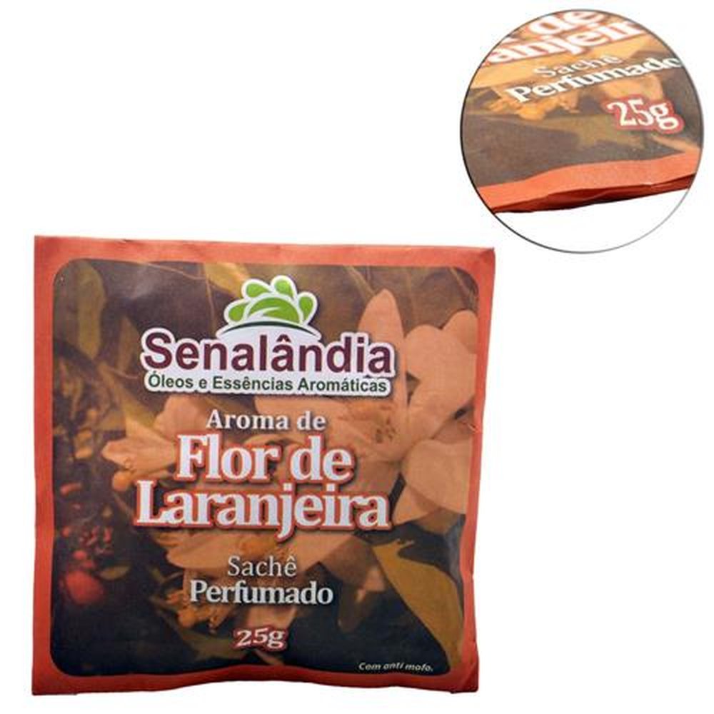 Aromatizador De Ambiente 25G Sache Laranjeira