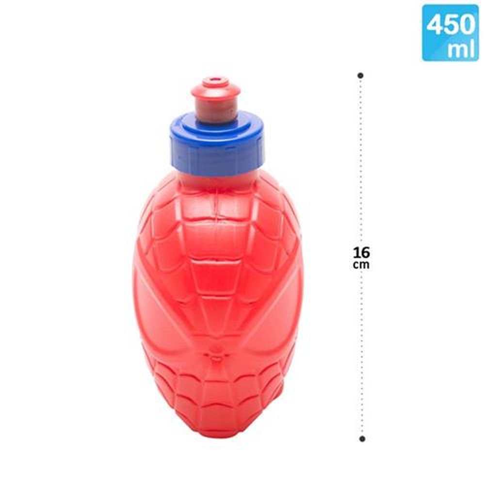 Garrafa De Plástico 450Ml Teia 3D