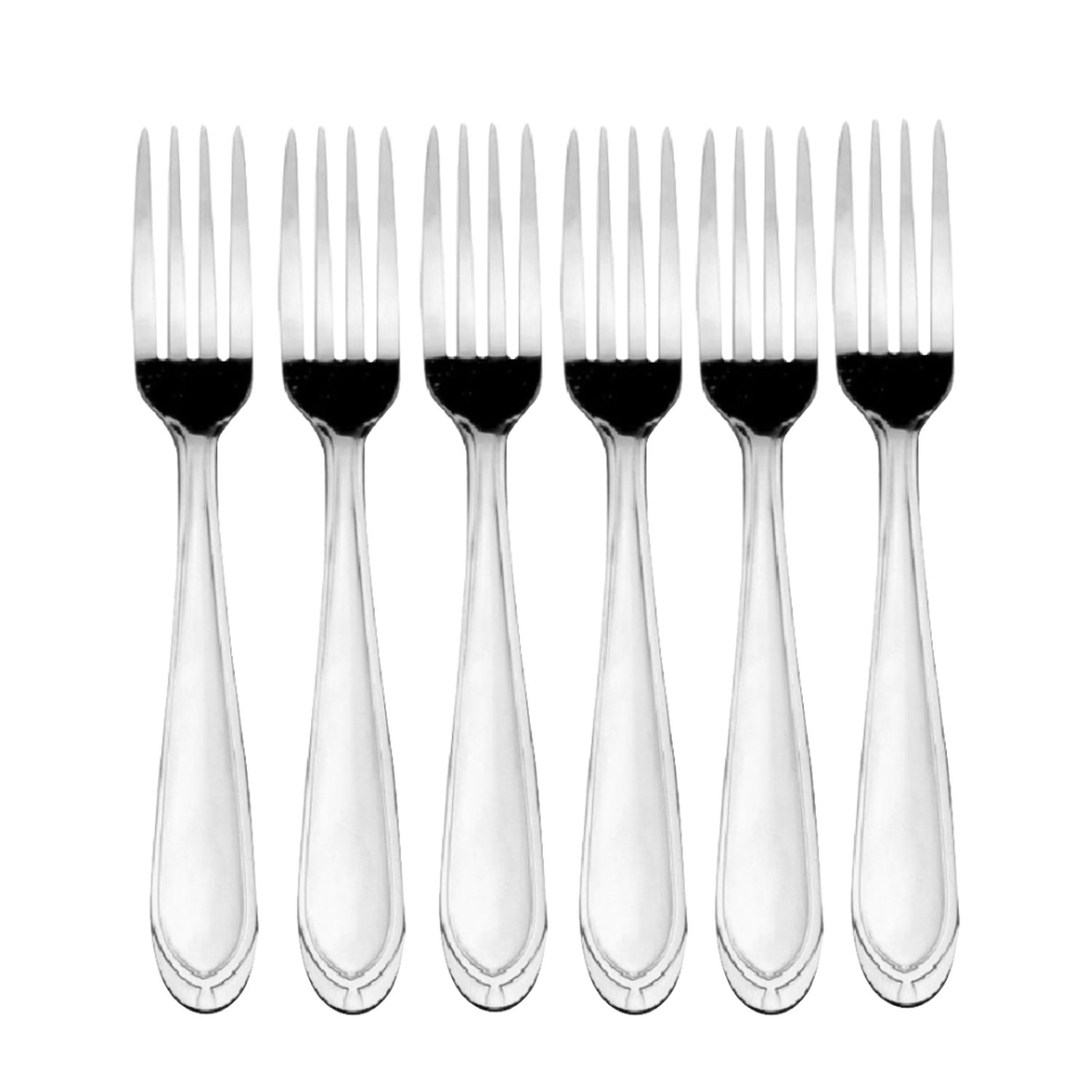 Garfo Mesa Biona Oxford Class Aço Inox - Embalagem com 6 Unidades