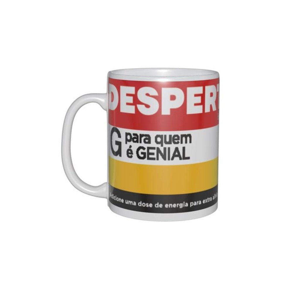 Caneca de Cerâmica 300mL Glasslab Decorações Sortidas Glassral