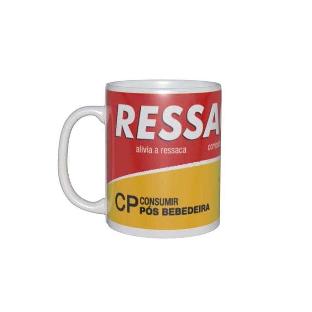 Caneca de Cerâmica 300mL Glasslab Decorações Sortidas Glassral