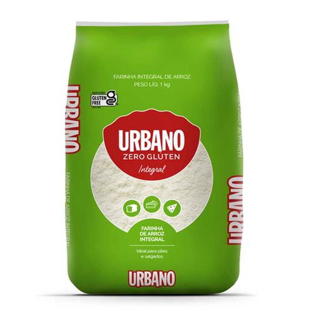 Farinha Arroz Integral. Urbano Embalagem 10X1Kg
