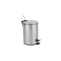 Lixeira Inox 5,0L com Pedal Fratelli
