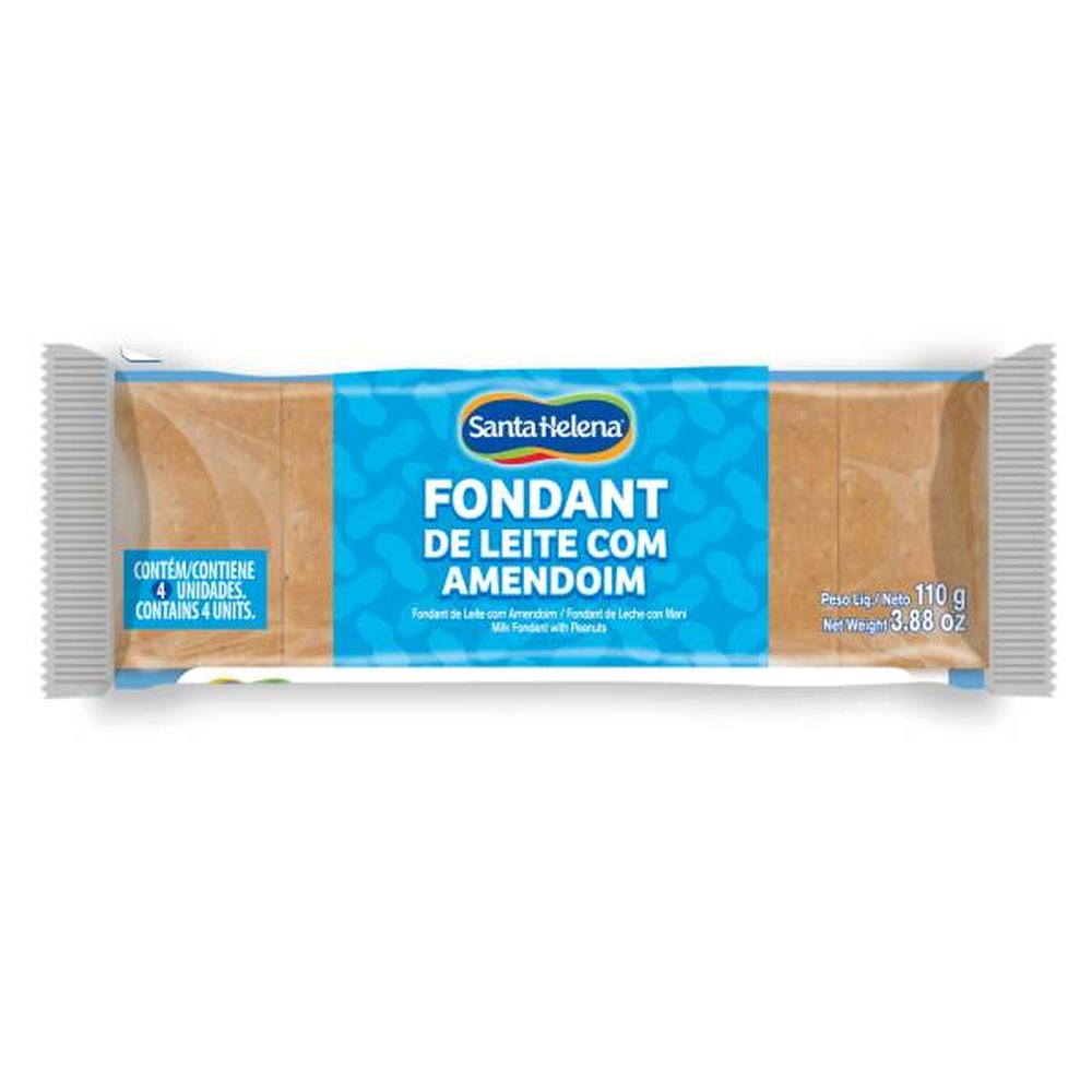 Fondant De Leite Com Amendoim 110G