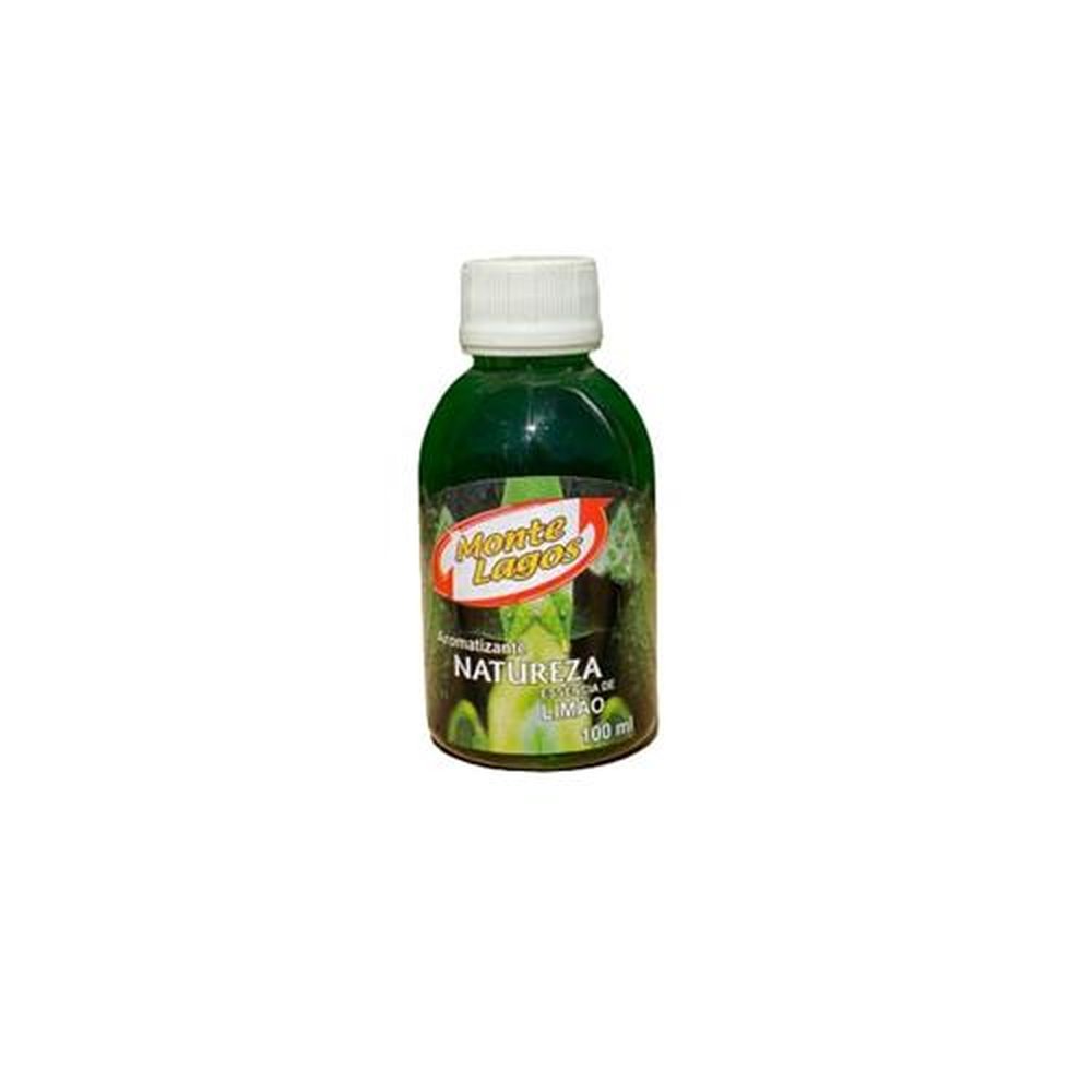 Essência Aromatizante Limão Verde Montelagos 100ML - Embalagem contém 12 unidades