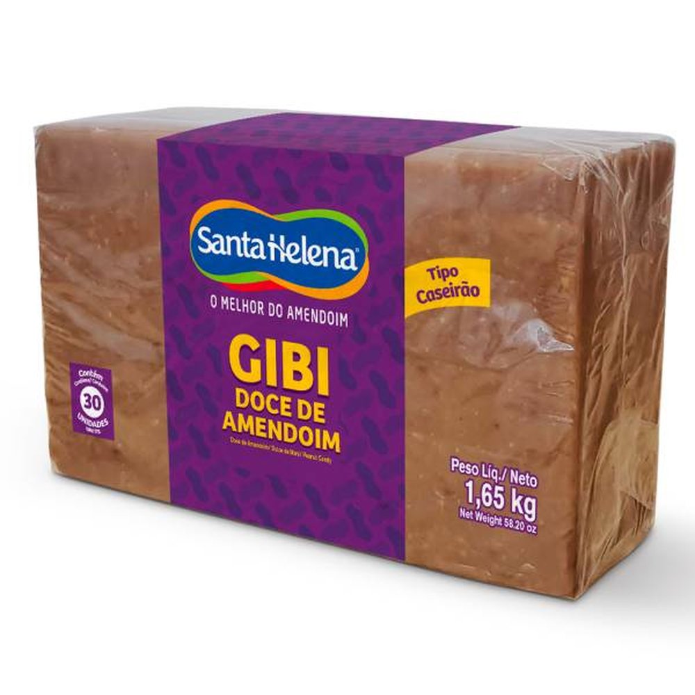 Doce De Amendoim Gibi Caseirão 1,65Kg