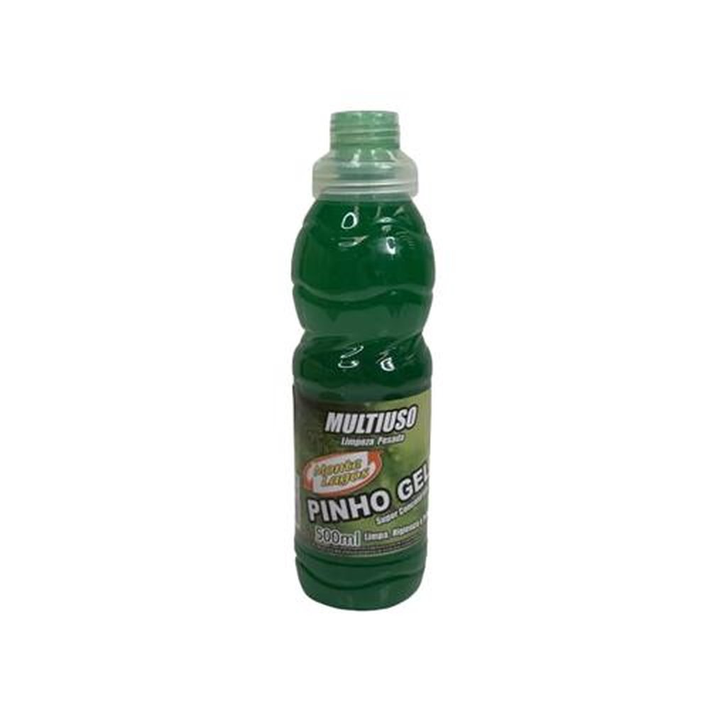 Limpador Gelatinoso Pinho Gel Verde Montelagos 500Ml