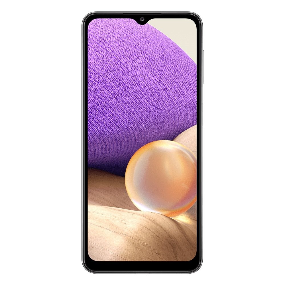 Smartphone Samsung Galaxy A32 Preto, Tela 6.4", 4G+Wi-Fi+NFC, Android 11, Câm. Tras. 64+8+5+5MP, Frontal 20MP, 4GB RAM, 128GB