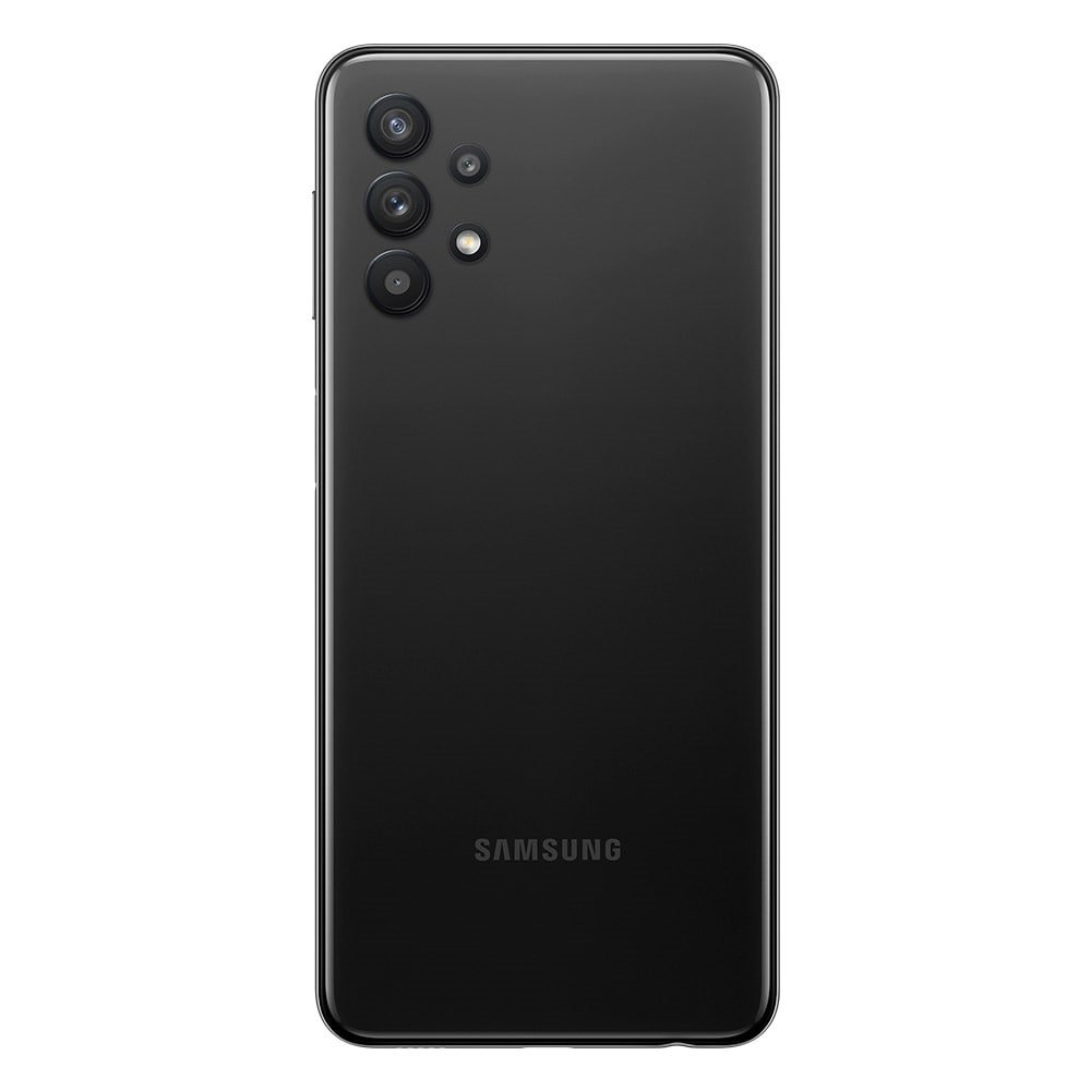 Smartphone Samsung Galaxy A32 Preto, Tela 6.4", 4G+Wi-Fi+NFC, Android 11, Câm. Tras. 64+8+5+5MP, Frontal 20MP, 4GB RAM, 128GB