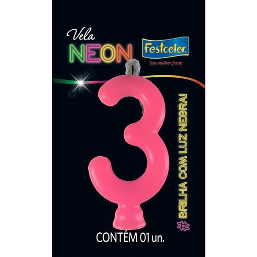 Vela Neon Pink N 3