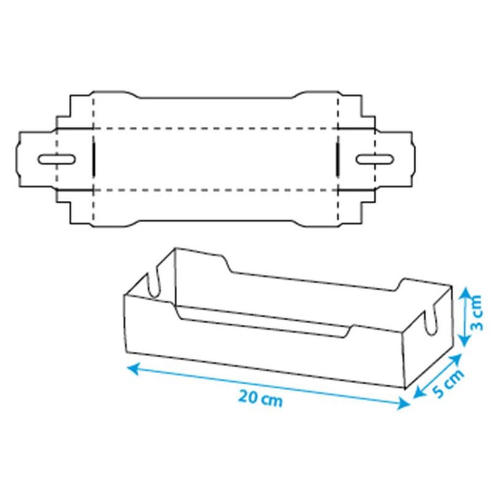 Caixa Para Espetinho Frases Kraft