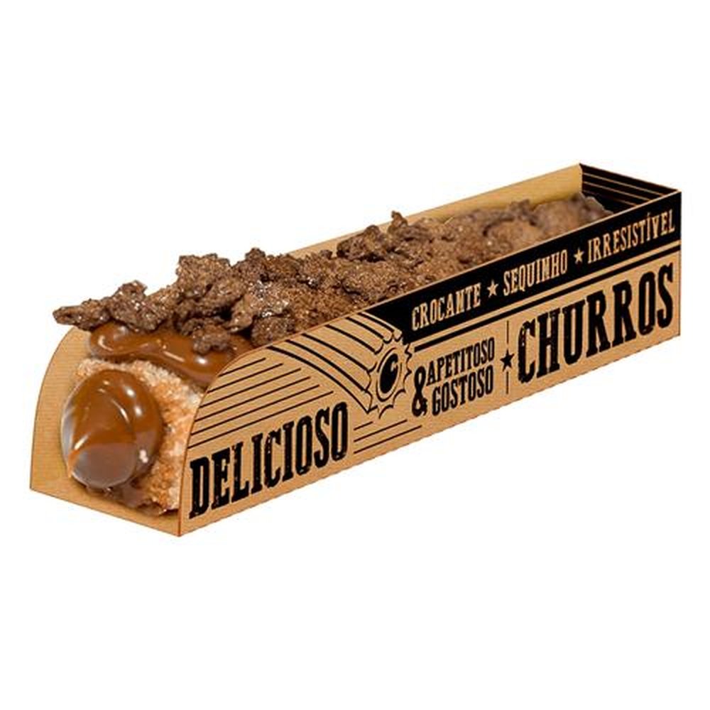 Caixa Para Churros Frases Kraft