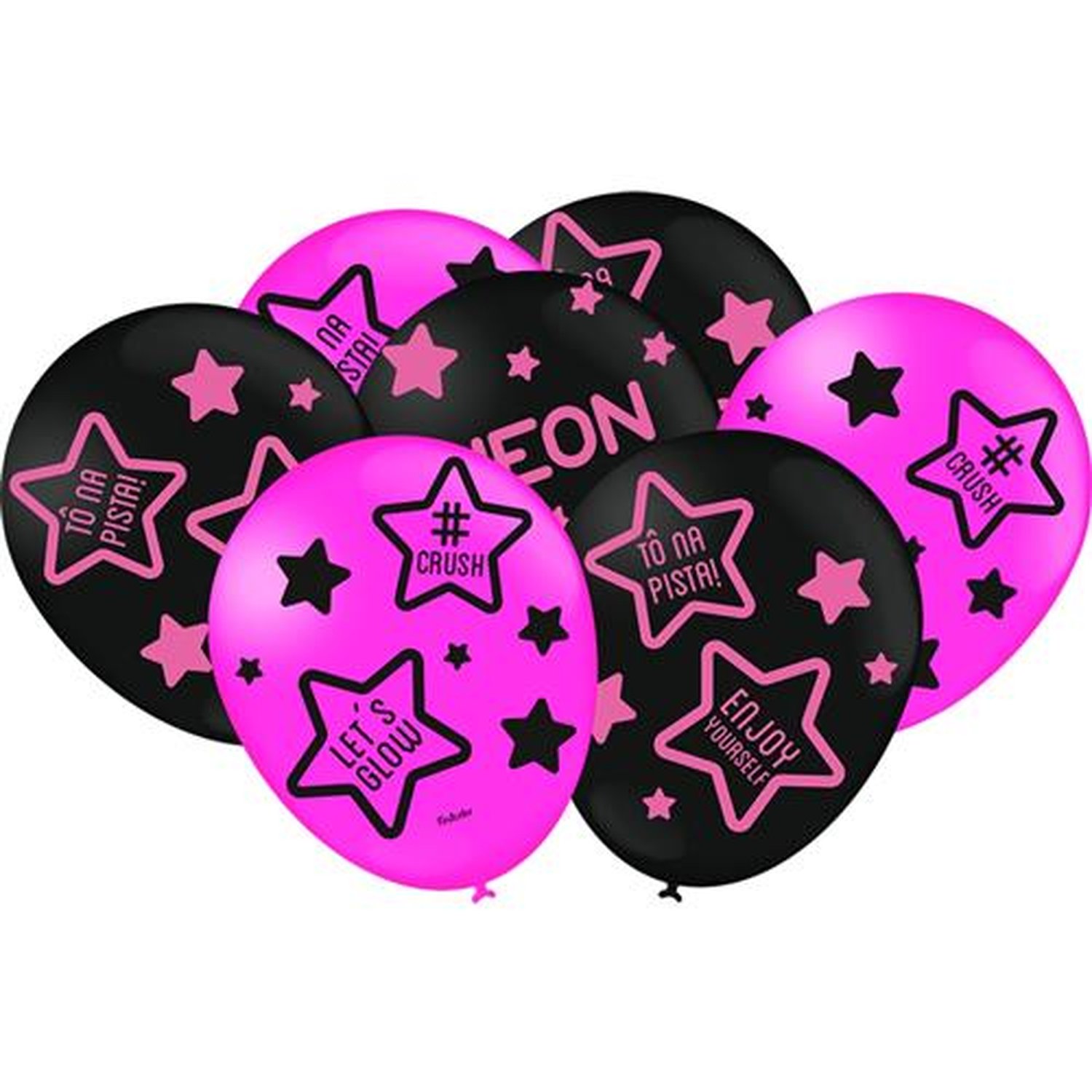 Balao Neon Rosa Citrico